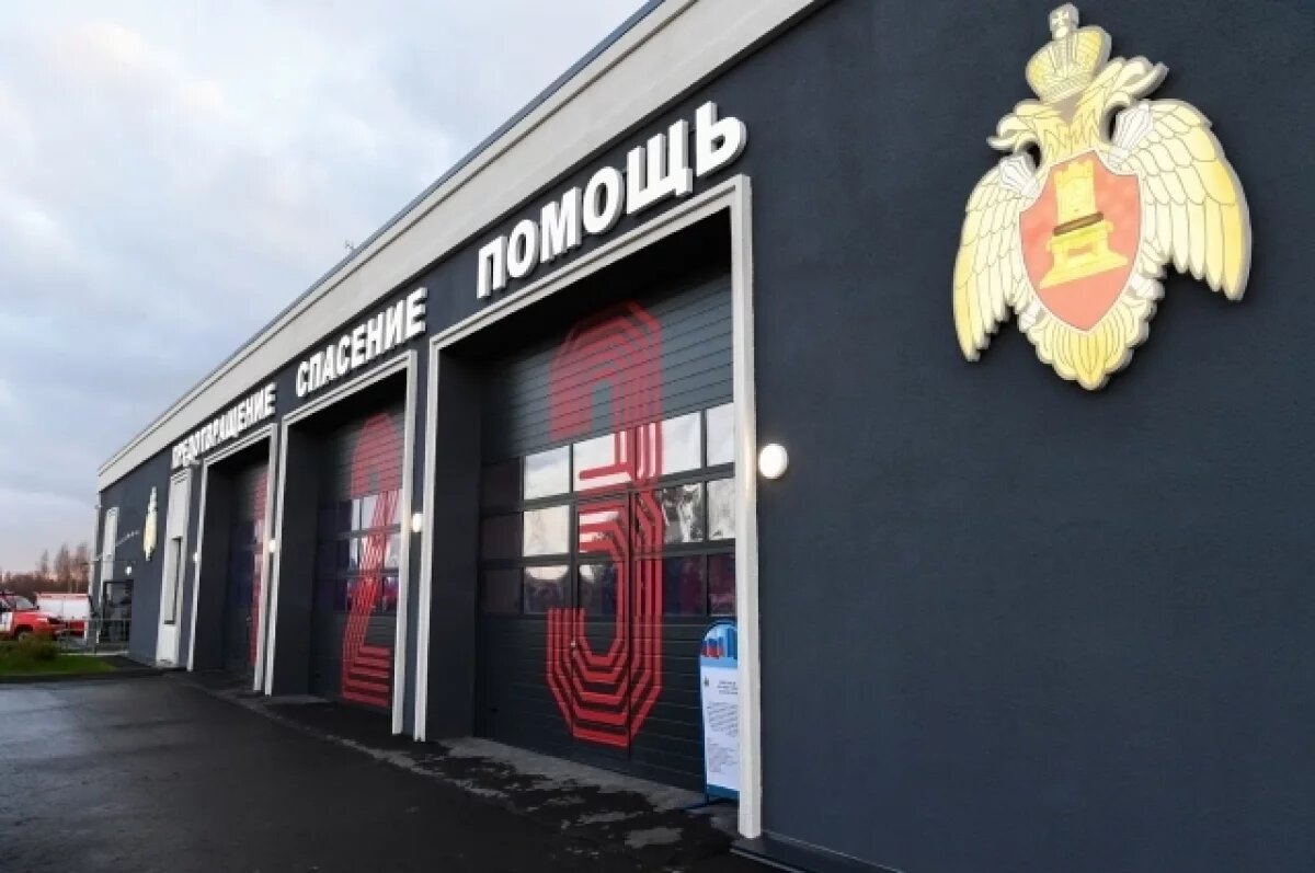    В Тверской области открыли новое здание пожарной части №5