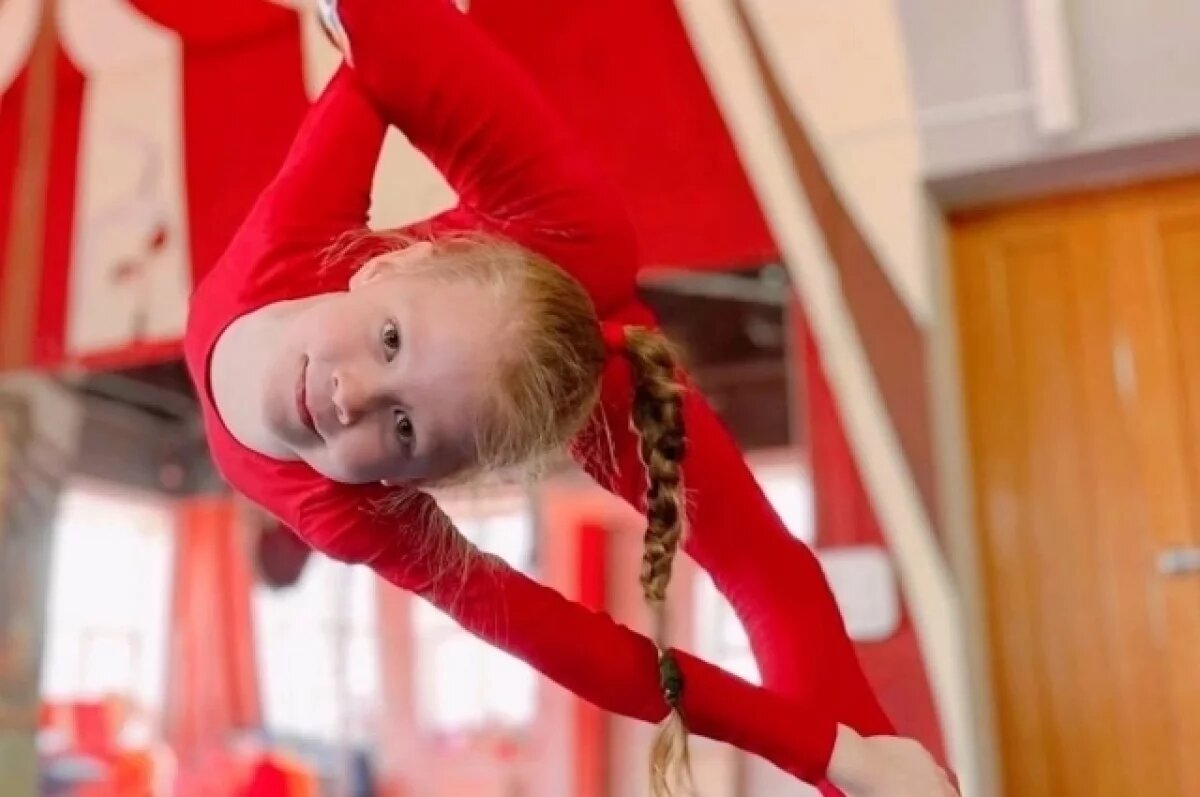    Юная тулячка установила мировой рекорд в воздушной гимнастике