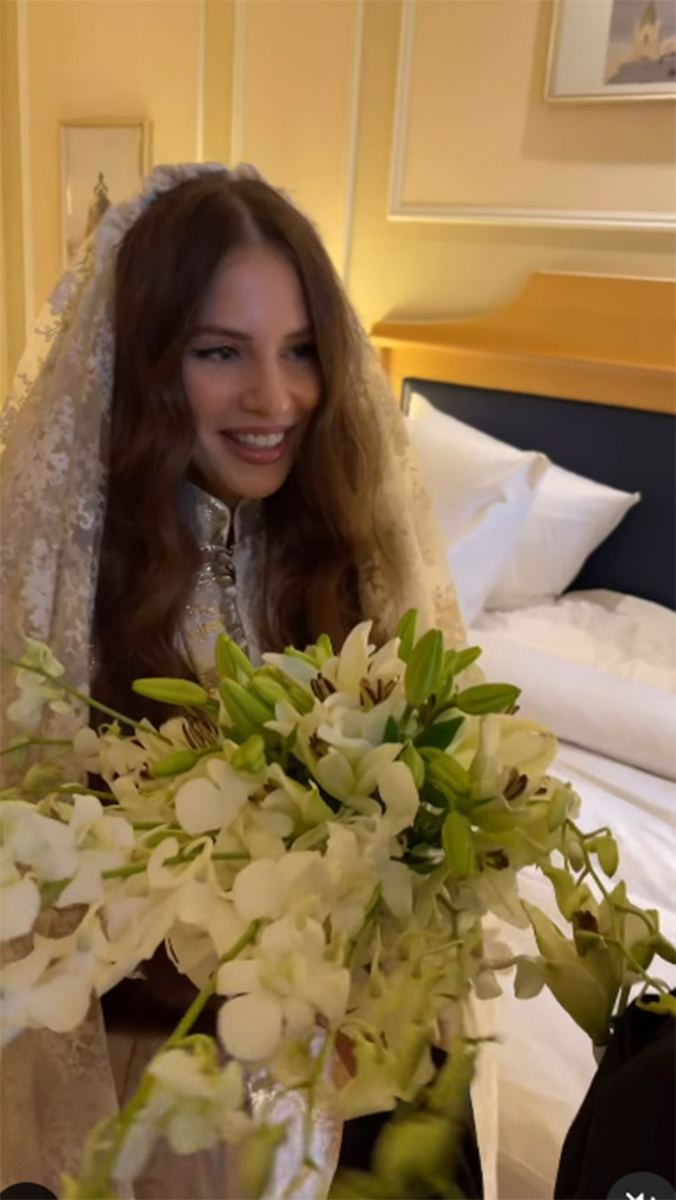 Саша Артемова в день бракосочетания с Николаем Субачевым. Фото: соцсети Саши Артемовой