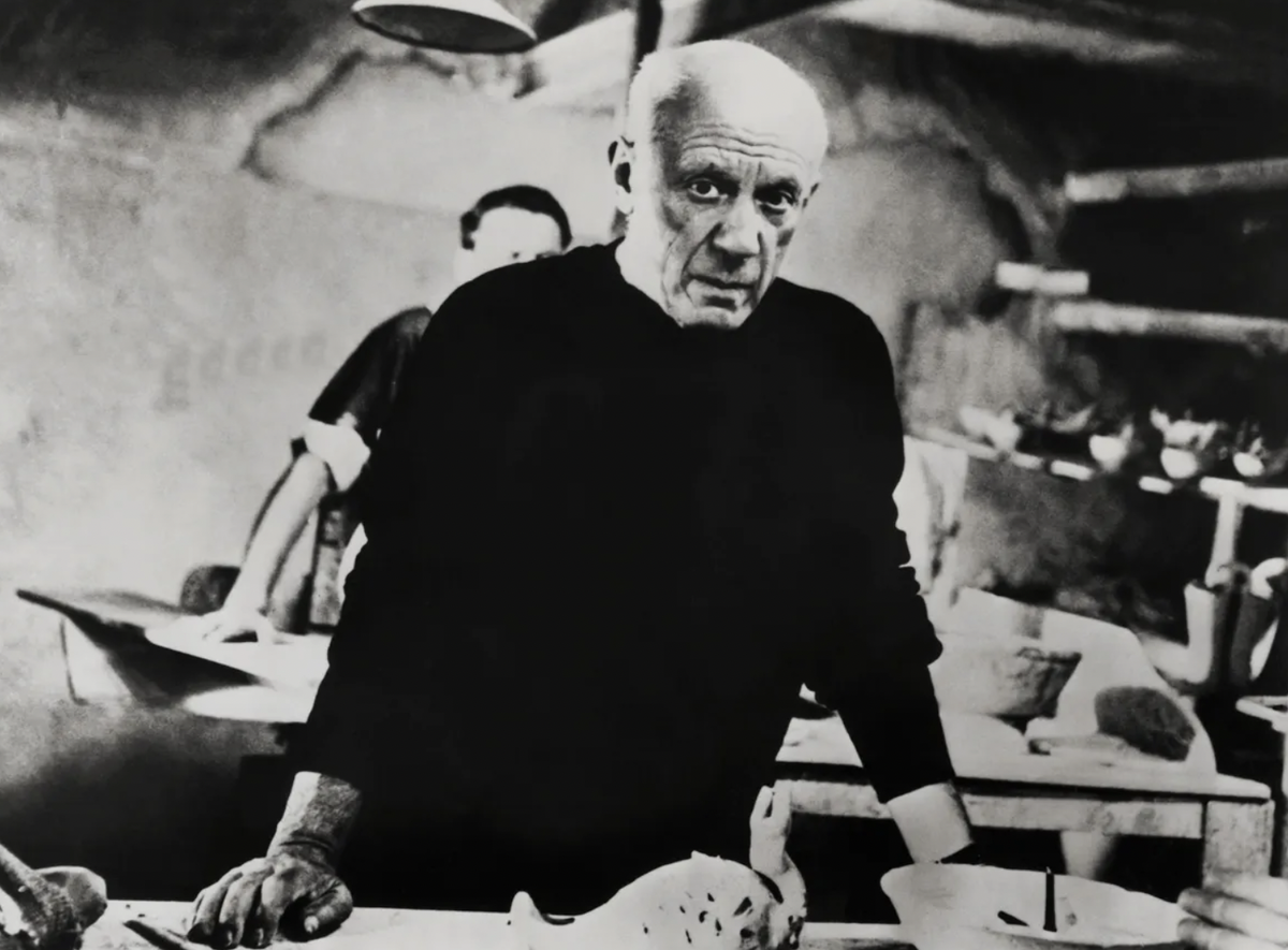 Пикассо, фото 1957 года