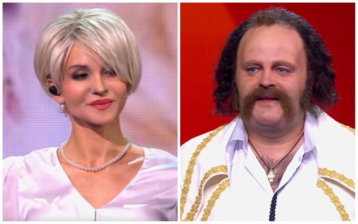 Валерия Астапова и Сергей Волчков. 7 выпуск 6 сезона шоу «Точь-в-точь».