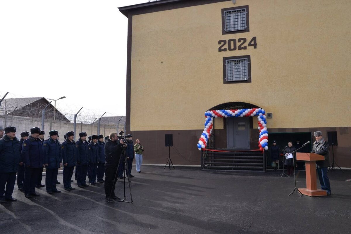  📷    В соль-илецкой колонии «Черный дельфин» открыли новый производственный корпус Кристина Просвиркина