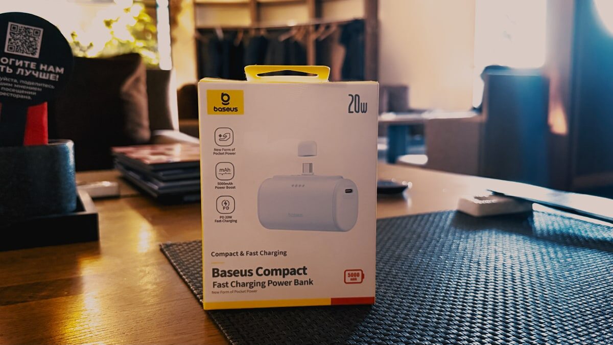 Baseus Power Bank Compact Series на 5000 мАч