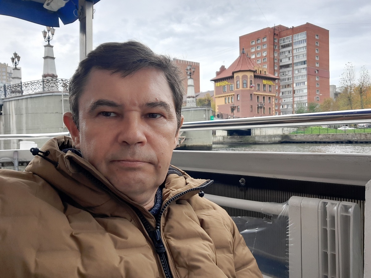 Автор канала отправился на прогулку по реке Преголя