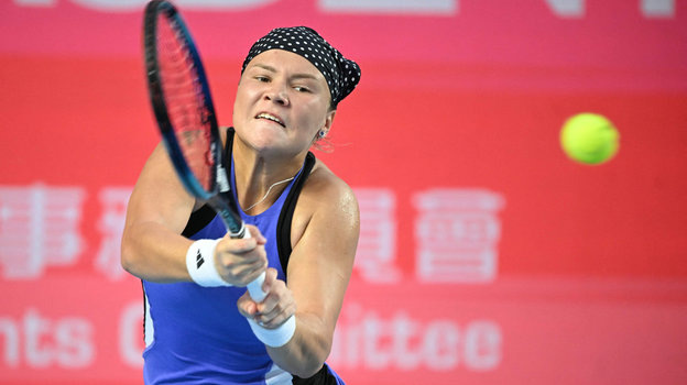    Теннисистка Диана Шнайдер. AFP