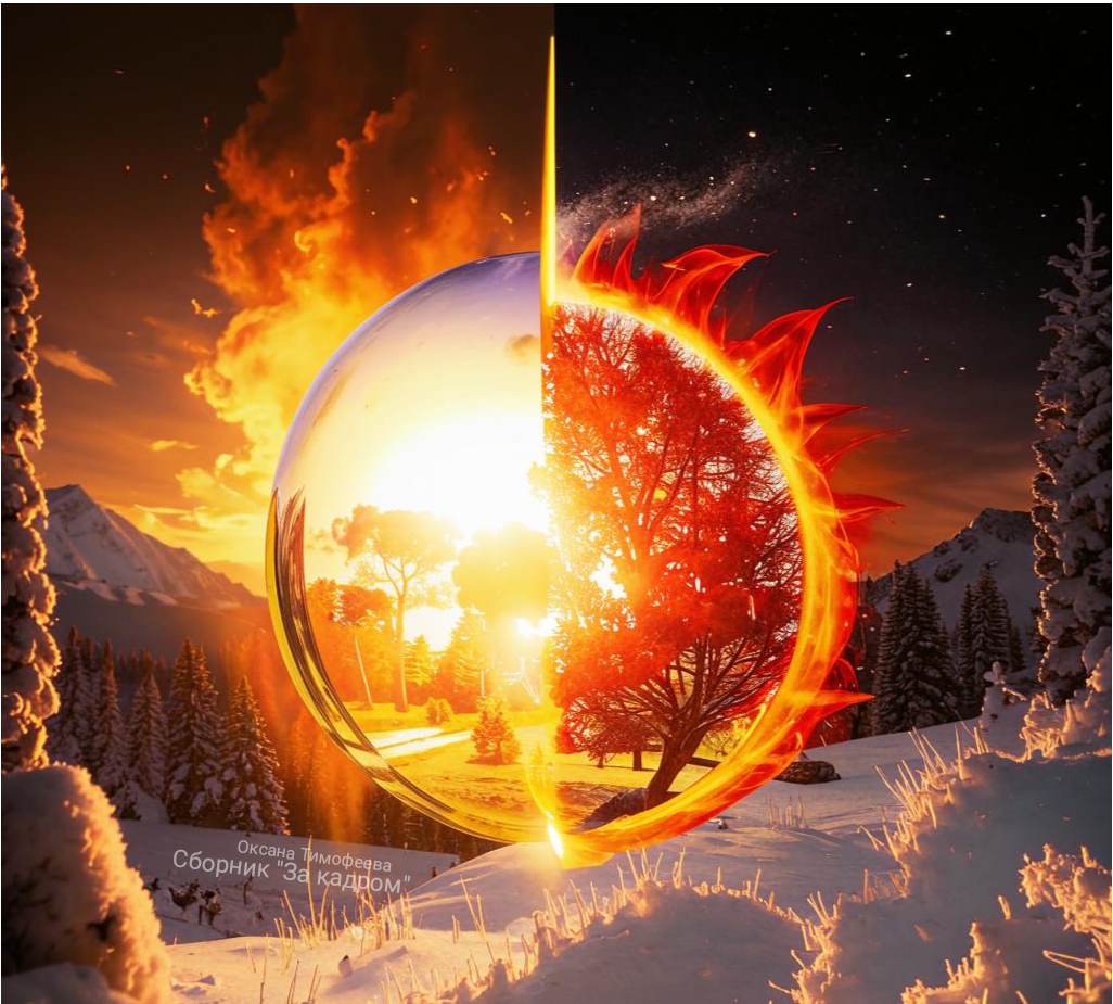 Сборник "За кадром" Оксана Тимофеева