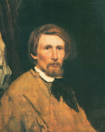 Автопортрет Васнецова, 1873 г.