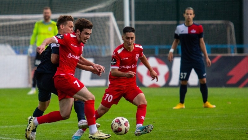    Футболисты ФК «Машук-КМВ» сыграли вничью с гостями из Челябинской области Фото: ФК «Машук-КМВ»