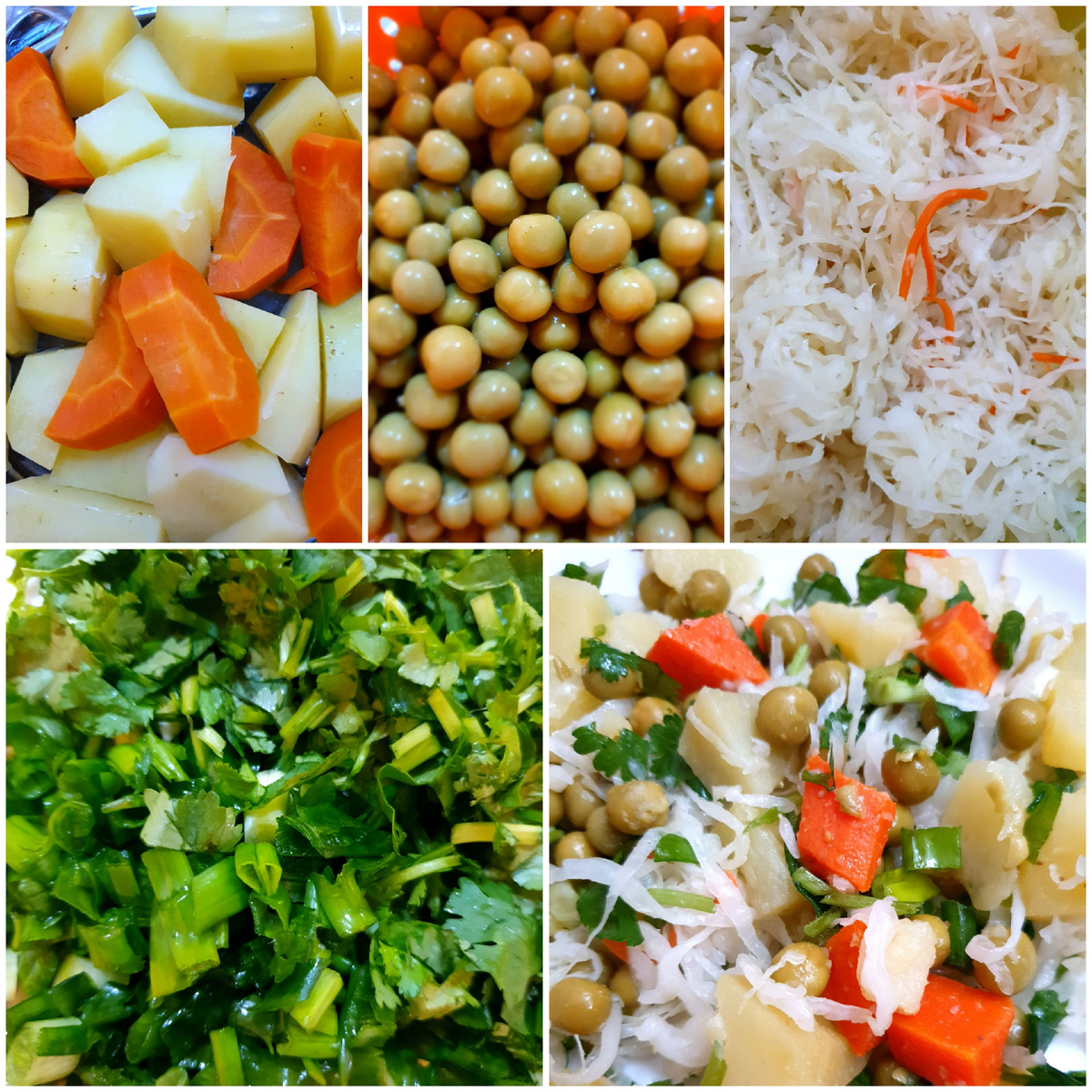 Вот такой вкусный и полезный салат предлагаю приготовить в холодное время года для того, чтобы обеспечить организм витаминами🙂