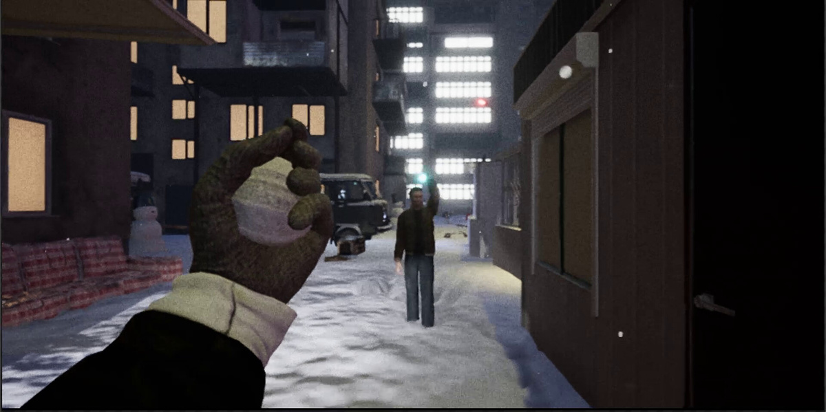    Новогодняя атмосфера. Анонсирован ностальгический симулятор игры в снежки