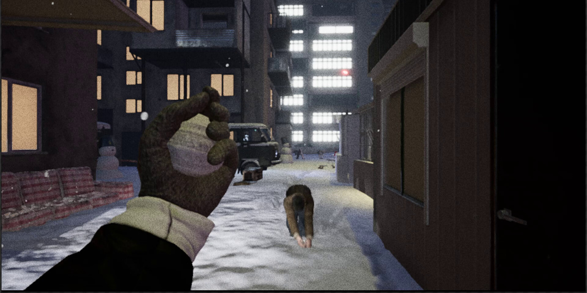    Новогодняя атмосфера. Анонсирован ностальгический симулятор игры в снежки