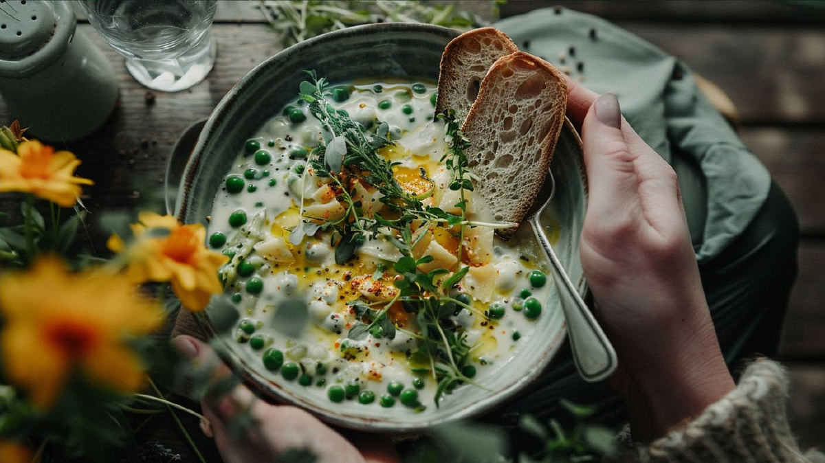 Зелёный гороховый суп, или Grön ärtsoppa