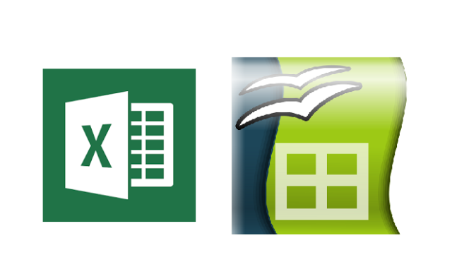 Рис. 1. Логотипы программ MS Excel и OpenOffice Calc