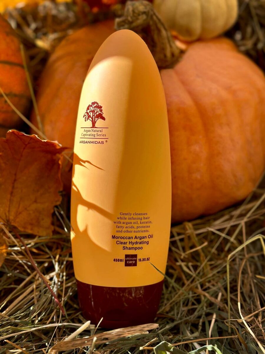 Увлажняющий шампунь Arganmidas для волос 450 мл