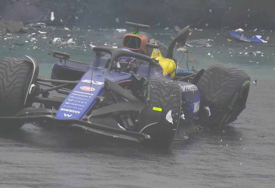    Все аварии в квалификации Гран При Бразилии. ВидеоF1