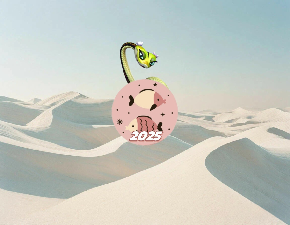 Взгляд в будущее: Что ожидает Рыб ♓️ в 2025 году в год Зелёной Деревянной Змеи