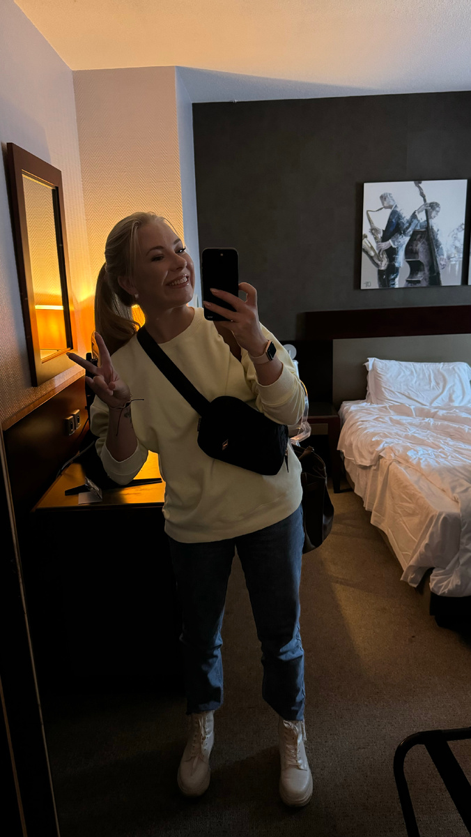 Утро перед самолетом.