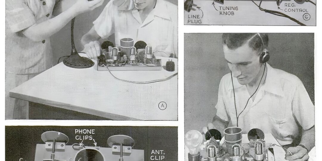 Коротковолновый регенеративный радиоприёмник