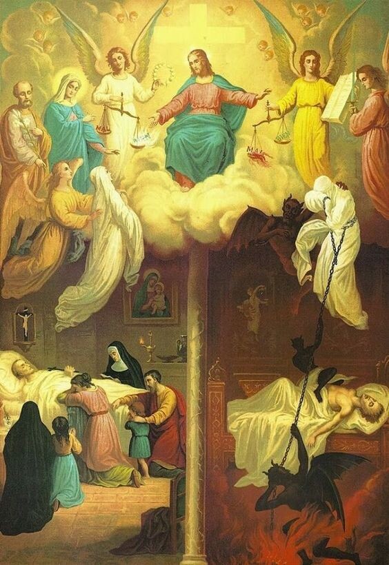 Картины загробной жизни. Источник: https://in.pinterest.com/pin/31103053672550324/