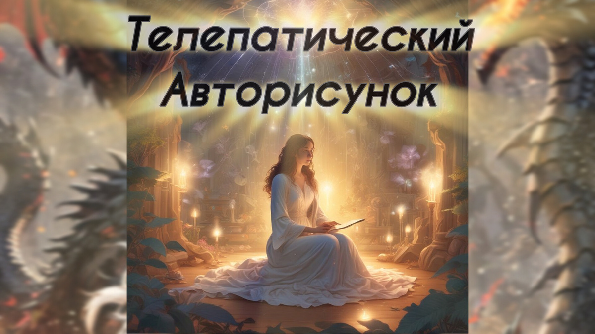 // коллаж inshot// телепатический авторисунок//