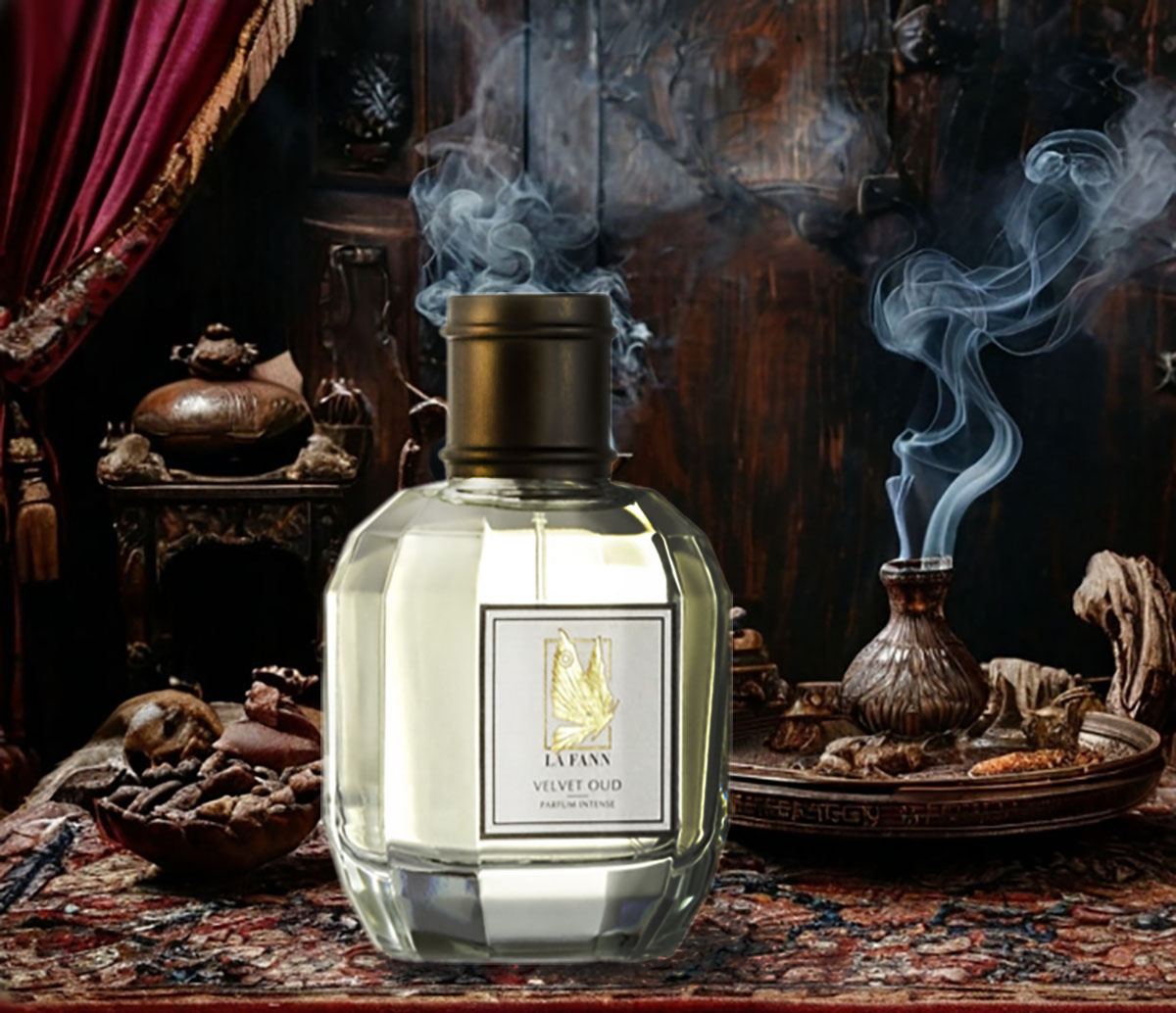 группа: фужерные верхние ноты: грейпфрут, бергамот, лимон
средние ноты: цветок апельсина, герань, роза
базовые ноты: уд, гваяк, мох
выпущен в 2021 году