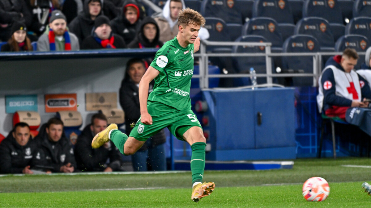 Защитник «Рубина» Илья Рожков.