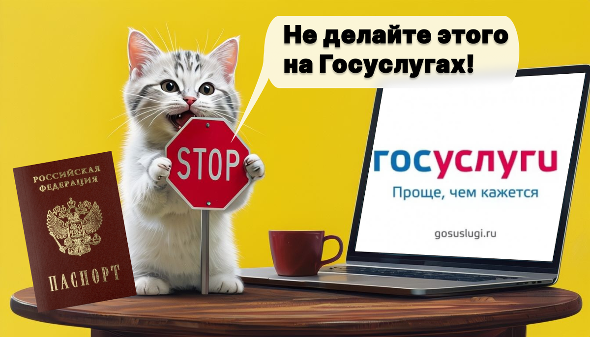 Опасность в один клик: что произойдет, если загрузить паспорт на Госуслуги 