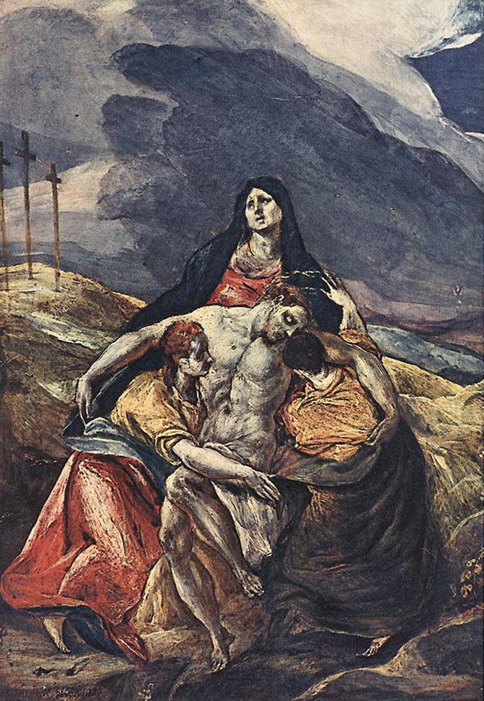 Пьета (Оплакивание Христа). 1575