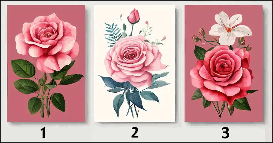 Выберите одну розу