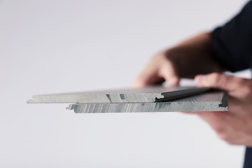 Ламинат MSPC 8 мм в разрезе