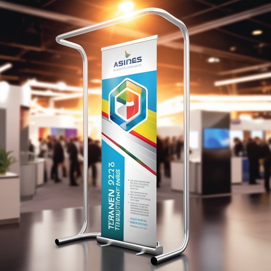 Стойка баннера - мобильная