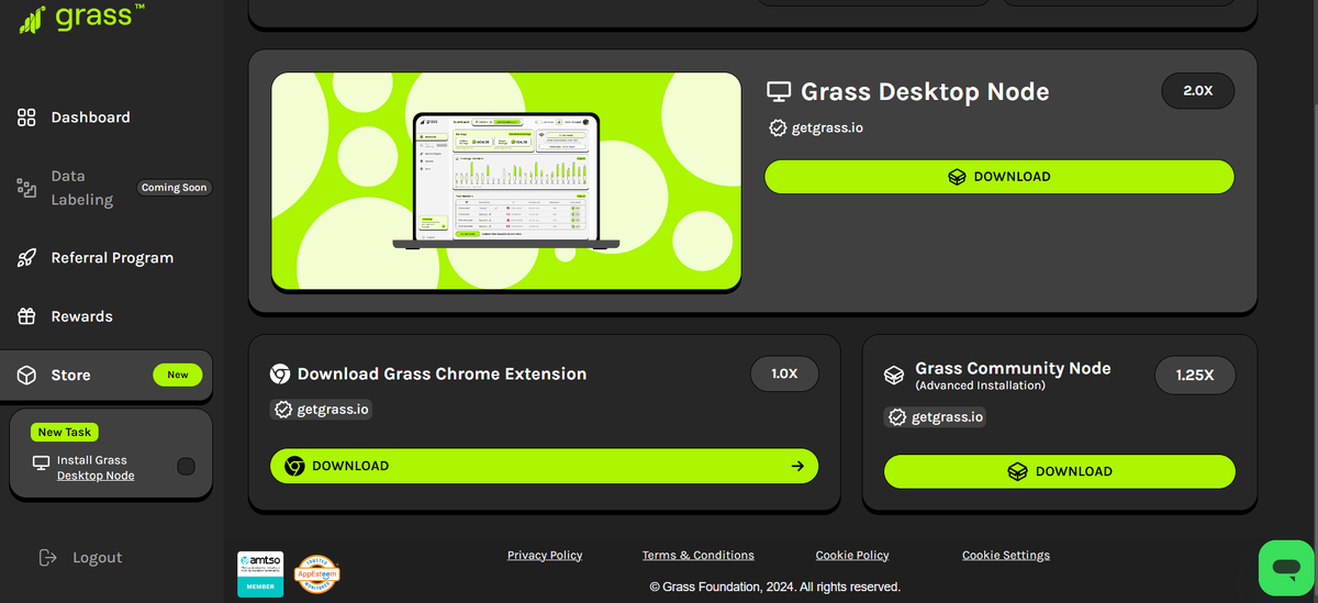 Выбираем Grass Desktop Node и фармим токены в два раза быстрее!