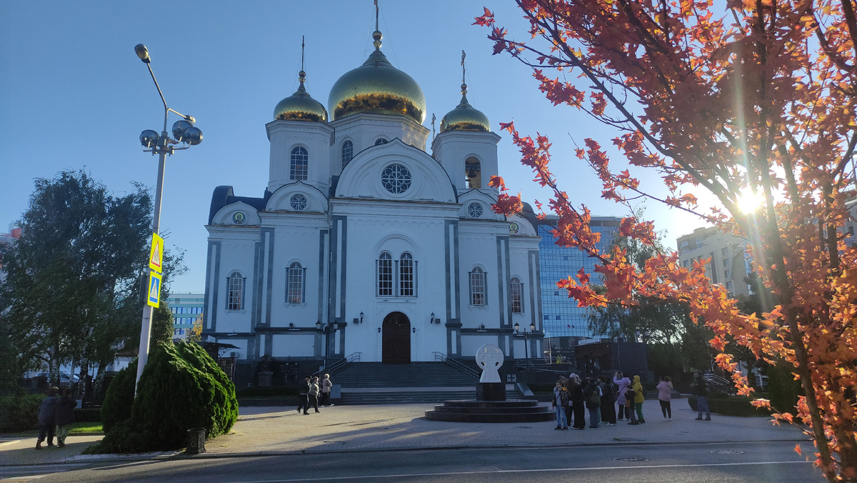 Войсковой собор святого Благоверного Князя Александра Невского в городе Краснодаре