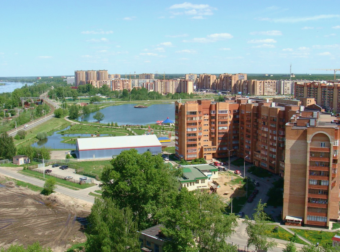 Город Дубна в Московской области.