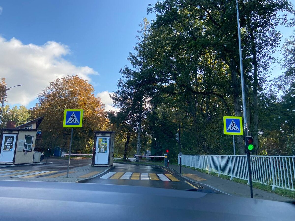  несколько шлагбаумов на куршскую косу