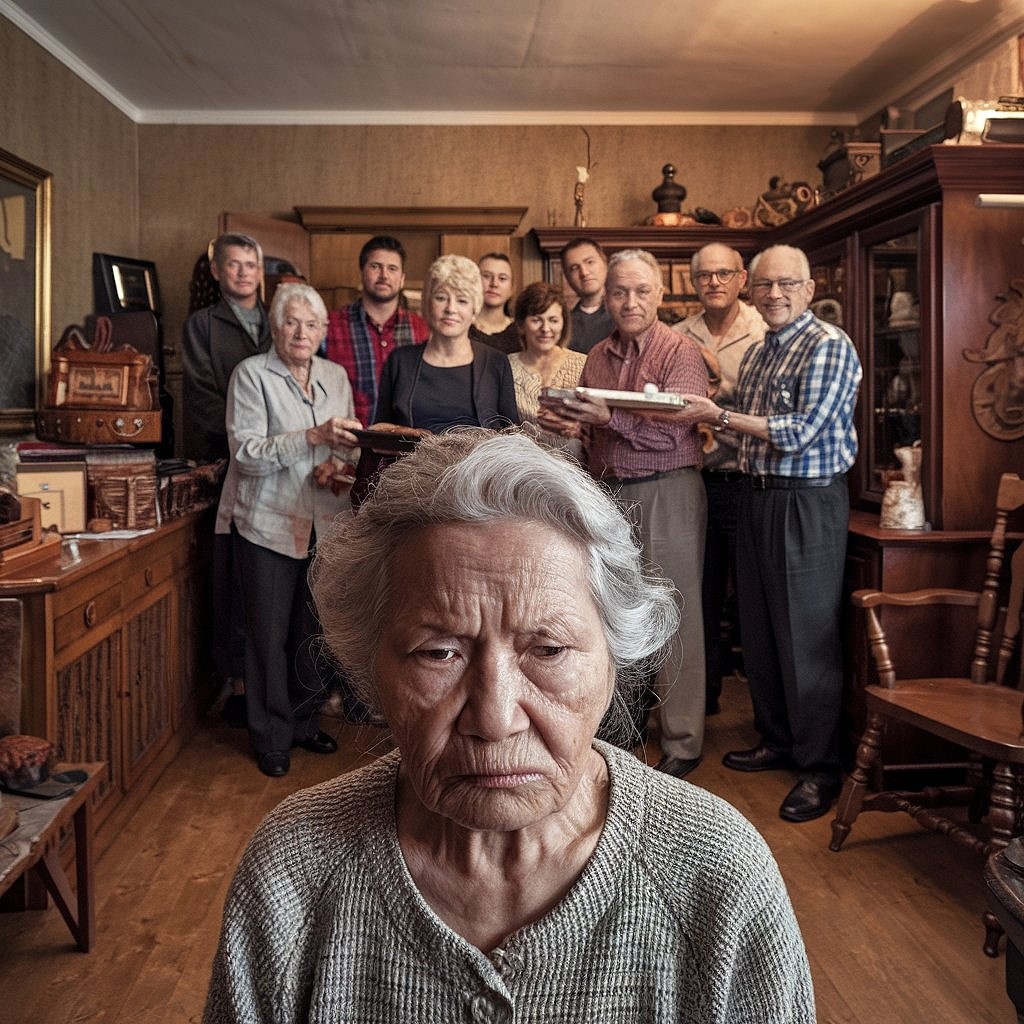 Бабушка задумалась. 