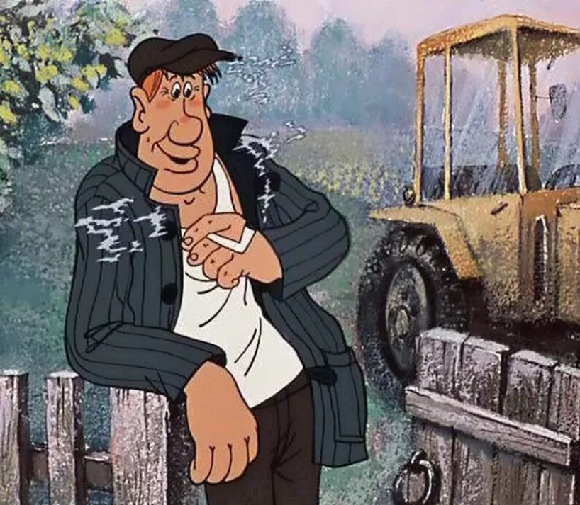 картинка из мультика взята в качестве иллюстрации.