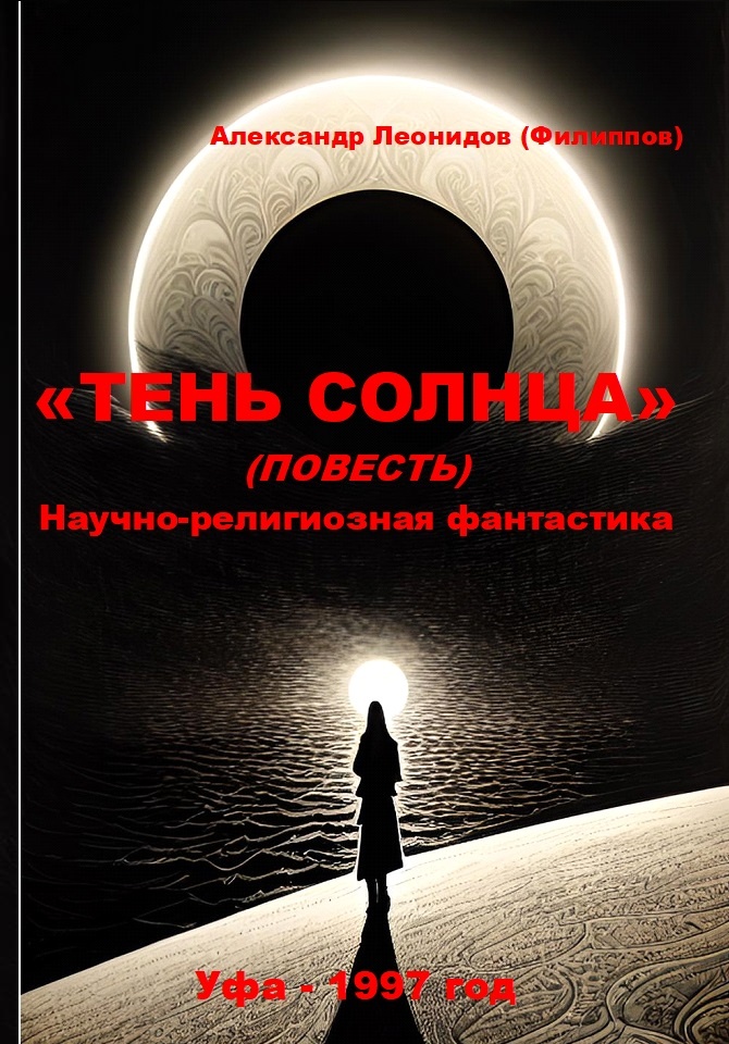Обложка "Дня Солнца", сварганенная автором повести с помощью нейросети Dream by WOMBO