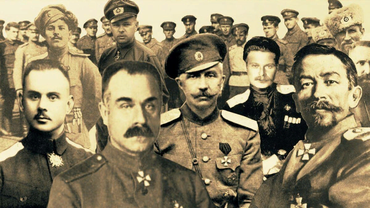 Белое движение...