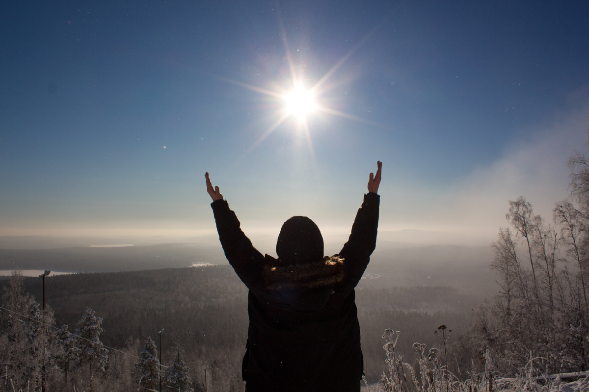 «Praise the Sun». гора Волчиха, 2020