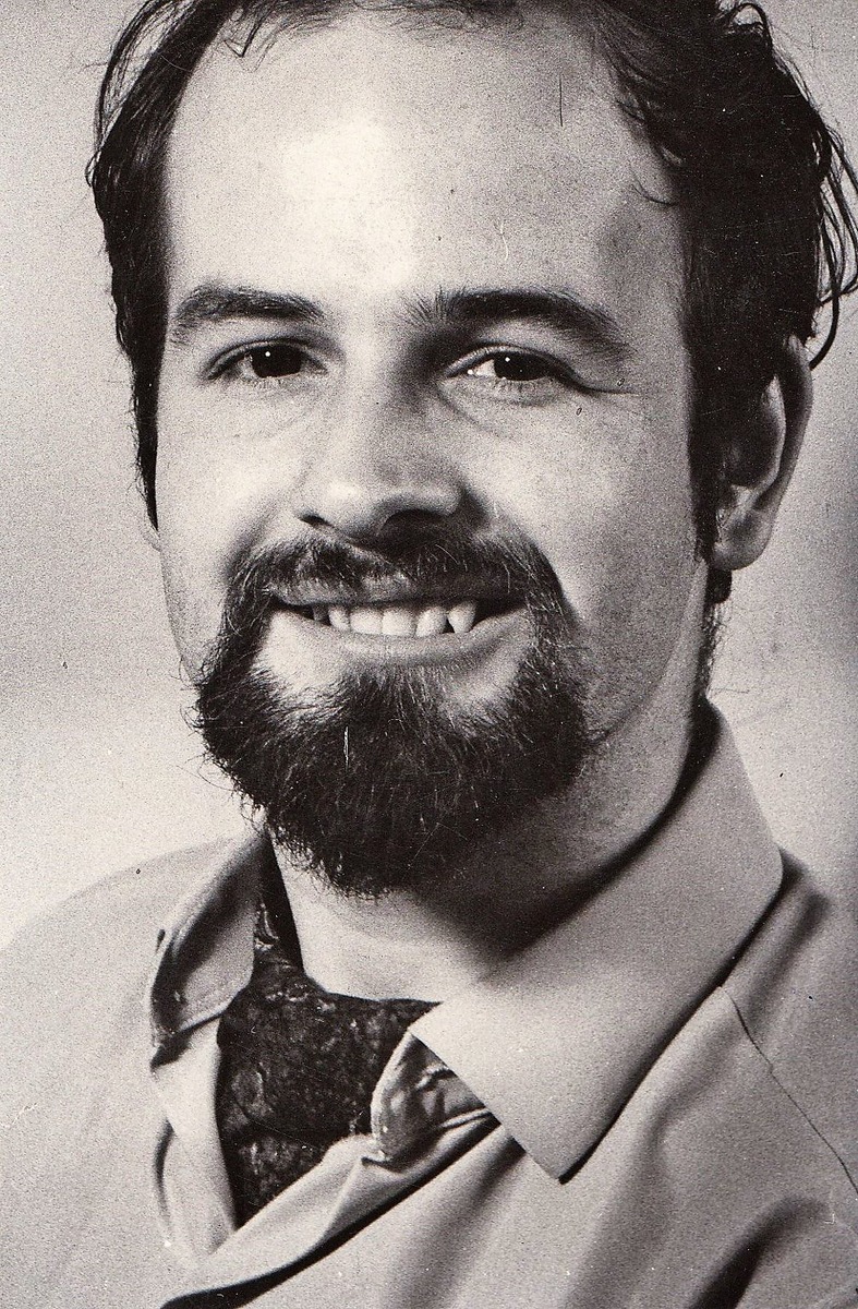 Терри Пратчетт в молодости