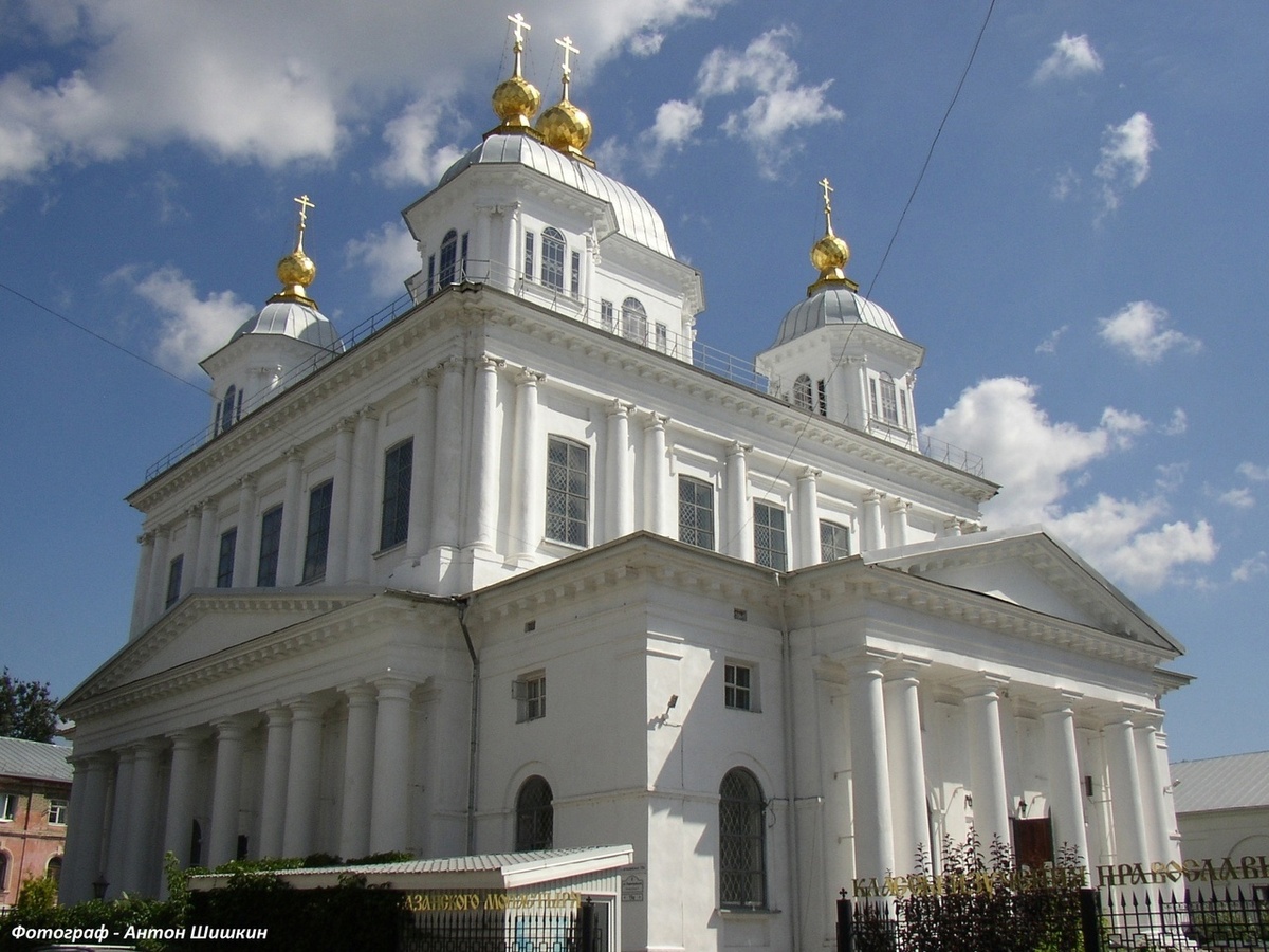Казанский собор в наши дни, Антон Шишкин.