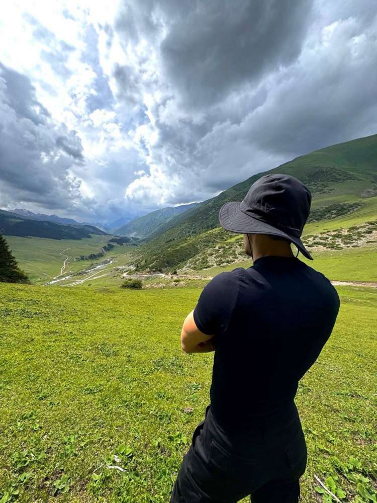 Павел Дуров в Кыргызстане. Фото из Instagram. 