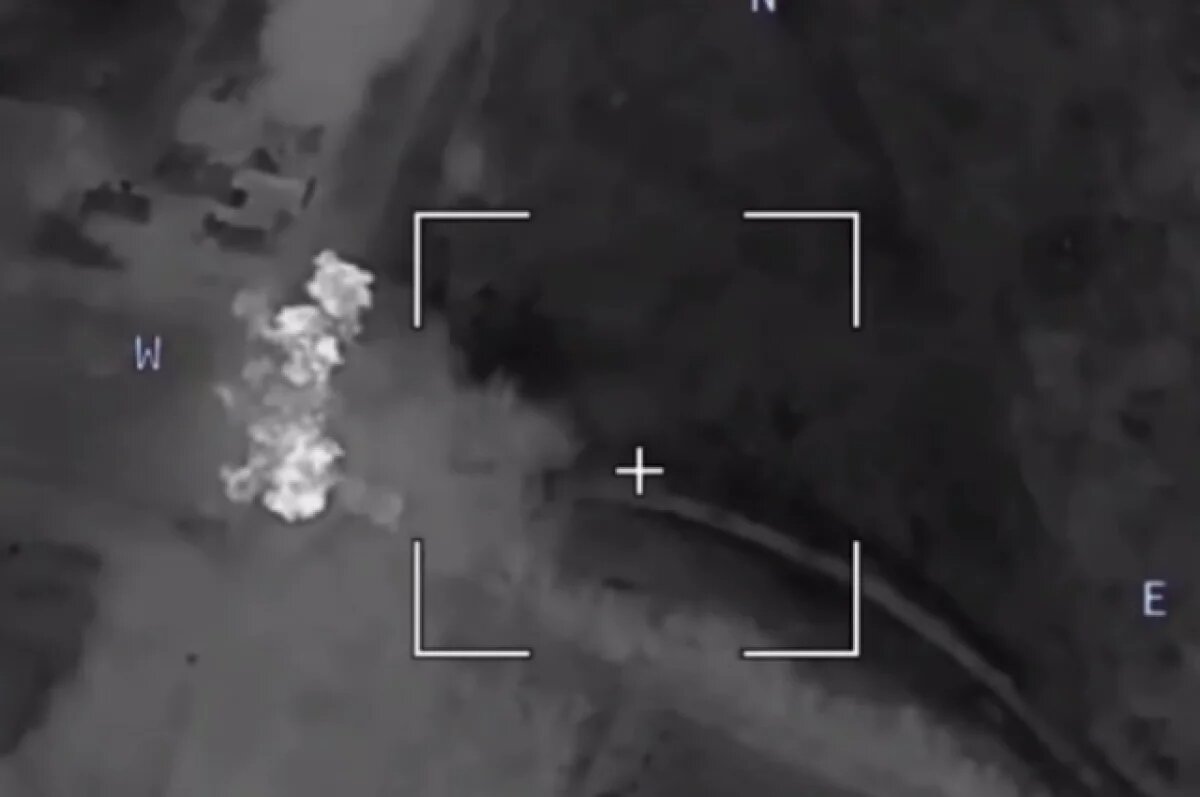    МО РФ показало уничтожение гаубицы Д-30 ВСУ «Краснополем» в Сумской области