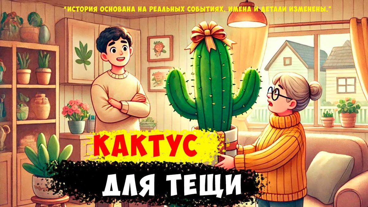 Кактус для тещи