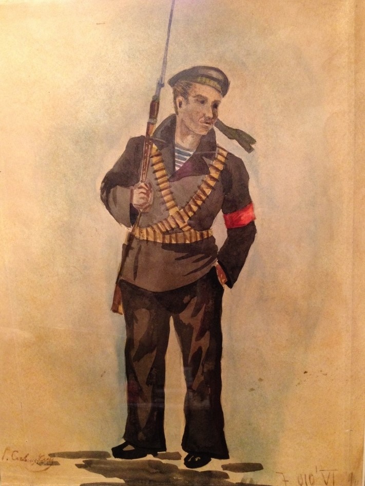 Матрос в 1917-м