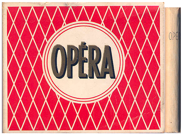 "Opéra". Монако, 1960-х годов. 20 сигарет в раздвижной коробке. Производитель: "Seita" Франция. Владелец торговой марки: "Régie Monégasque des Tabacs".