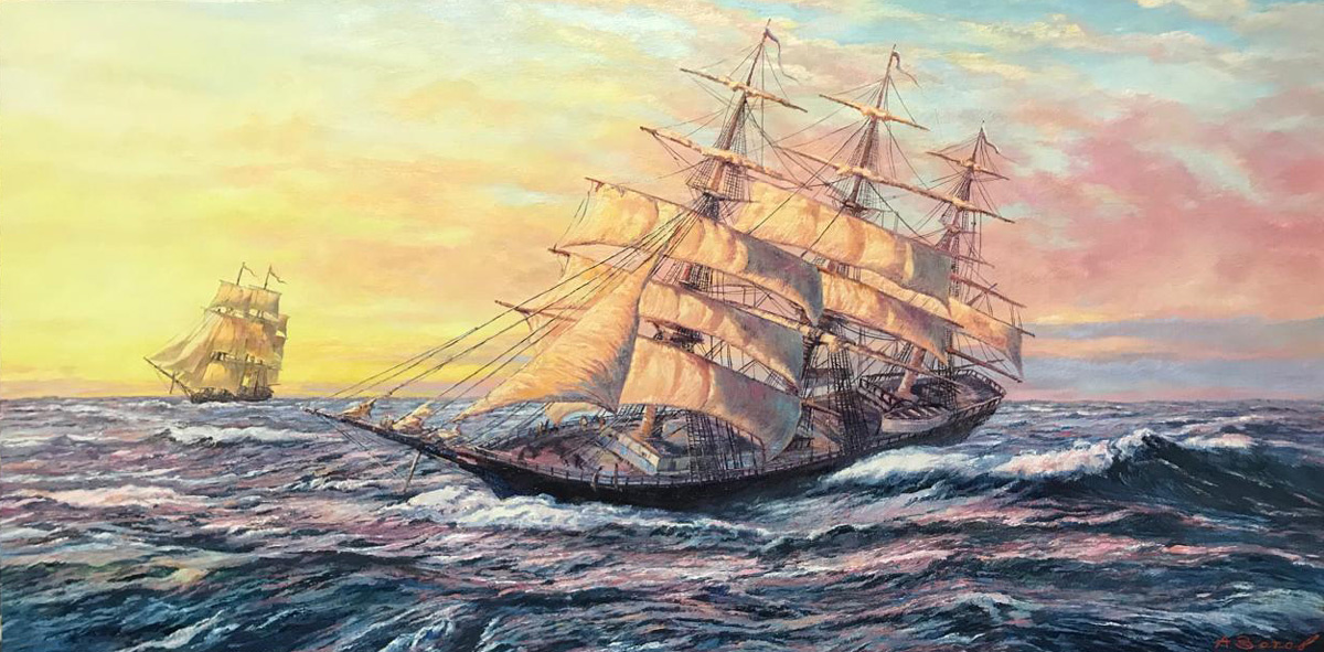 Алексей Зотов. Живопись, холст, масло.