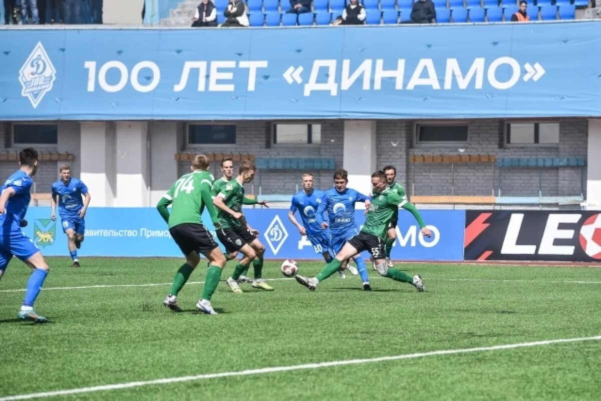    ФК «Динамо» в ранге чемпиона проиграло в Орле в последней игре сезона 0:1