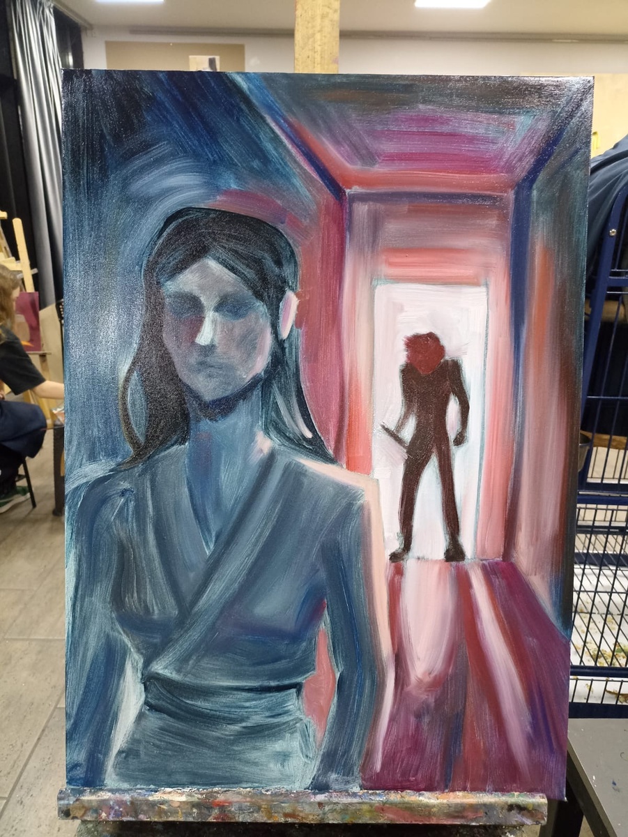 Разработка картины Меруерт Ашимовой 